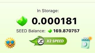 Start mining SEED COIN / New telegram mining airdrop   #Seedcoin #mineseedcoin