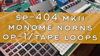 SP-404 mkii, Monome Norns, OP-1 Live Set [Ambient]