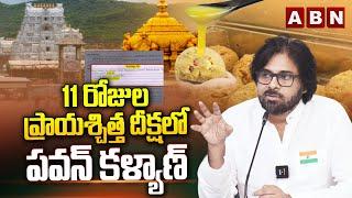 11 రోజుల ప్రాయశ్చిత్త దీక్షలో పవన్ కళ్యాణ్ | Pawan Kalyan 11Days in Prayaschitta Deeksha | ABN