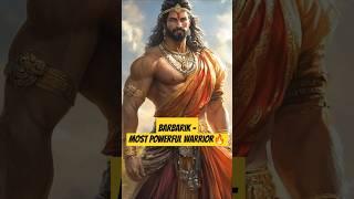 Who was Barbarik and his hidden powers?  #india #mahabharat #hinduism #shorts