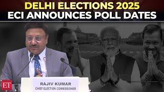 Delhi election 2025: ECI announces poll dates; voting on Feb 5, results on Feb 8