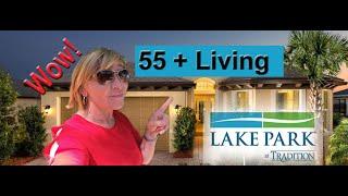 55 Plus Communities Florida  | Lakepark Port St Lucie ️