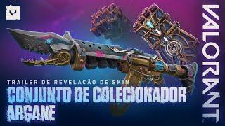 CONJUNTO DE COLECIONADOR ARCANE – 2ª TEMPORADA // Trailer de Revelação de Skin — VALORANT