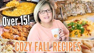 15+ Cozy Fall Recipes You Need To Try! Easy Crockpot Meals, Casseroles, Soups & Desserts