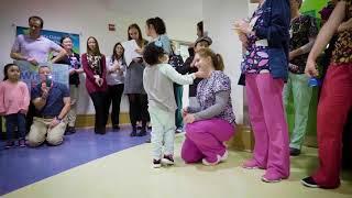 A Bell Ringing Celebration at UPMC Children's Hospital of Pittsburgh