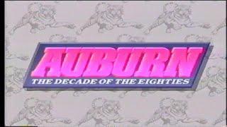 Auburn Football Highlights - The Decade Of The Eighties