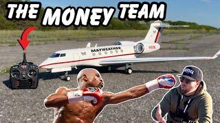 Floyd Mayweather RC Private Jet maiden flight!