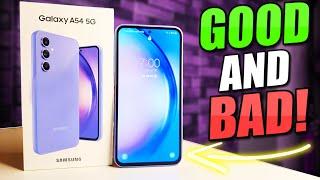 Samsung Galaxy A54 5G Pros & Cons - GOOD, BAD & UGLY!