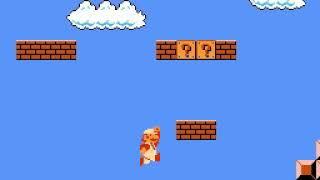 Super Mario Bros. 1-1 Fire Flower Speedrun in 0:25.233 (TAS)