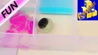 Jätte experiment del 4 | Intelligent lera, slime, Aqua Sand, Jelly Beans, Center Shock