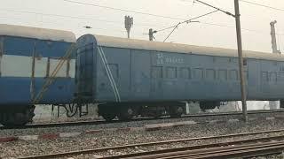 Luckily Spotted The Very Rare Train - NMG Rake (Motor Car Carrier) at Surat.