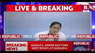 CM Mamata Holds Meeting With Junior Doctors | RG Kar Latest News | Nabanna