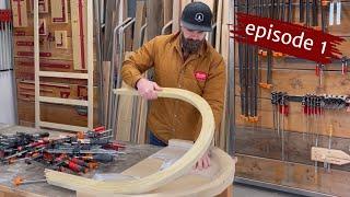 Arched Cabinet Door Build || Creating a Curved Cabinet