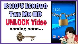 Unlock Byju's Tab M8 HD -Video coming soon || #UPSC #IAS