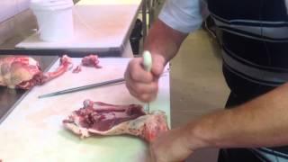 Learn to Carve a Leg of Lamb | The Meat Boutique