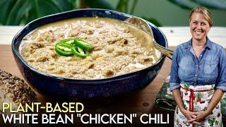 One Pot, Irresistible Flavor: Plant-Based White Bean "Chicken" Chili