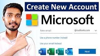 How to Create Microsoft Account | how to create outlook account | Outlook Email kaise banaye