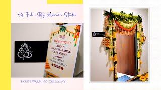 House Warming Ceremony Teaser 2024 || A Film By Aarush Studio || 9705111444, 9177424345