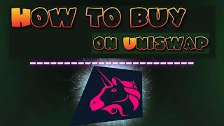 How to buy Ethereum tokens on Uniswap #fairlaunch #MotionAI