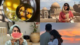سفریزد/اقامتگاه خفن یزد/سیل اومد یزد/دوستای باحال پیداکردیم