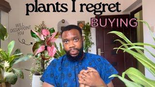 More plants I will never buy again ! De-influencing overrated house plants part 2!