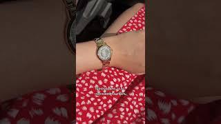 Золотистий жіночий годинник Skmei 1819 Woman Gold #годинник #skmeiwatch #skmei