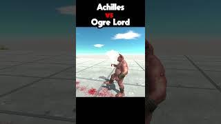 Ogre Lord vs Achilles - Animal Revolt Battle Simulator #animalrevoltbattlesimulator #arbs