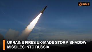 Ukraine fires UK-made Storm Shadow missiles into Russia | DD India