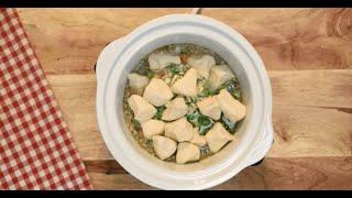 How To Make Chicken & Dumplings in a RoadPro 12-Volt Slow Cooker