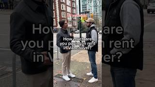 Can you afford Real Estate in Vancouver? #vancouver #canada #realtor #realestate  #rent #interview