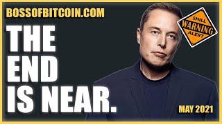 BITCOIN CRASH 2021 ELON MUSK  FREE BTC USD ANALYSIS Cryptocurrency News BK Crypto Trader