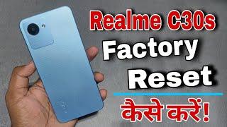 Realme C30s Factory Reset Kaise Karen | How to Hard Reset on Realme C30s | JABIR UNbox