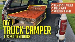 Truck Bed Camper - Step-by-Step Build-a-long Tutorial