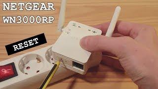 NETGEAR WN3000RP Wi-Fi Extender • Factory reset