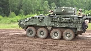 US Army Stryker Armored Vehicle, 8x8