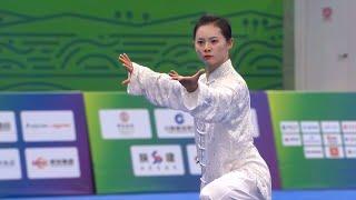 Zhang Li - 3rd Place - Taiji - 14th All China Games - Wushu Taolu