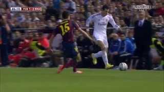 Gareth Bale's incredible goal against Barcelona | Copa del Rey 2014