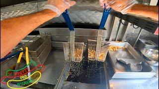 Rush Hour | Hot Dog Food Truck Cooking POV