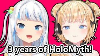 HoloMyth 3rd Year Anniversary Funniest Moments!!