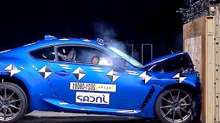 Subaru BRZ / Toyota GR86 (2023) Crash Test - Disappointing Results (Base-model)