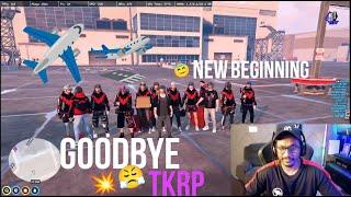 Last Day At TKRP | New Beginning | Final RP In Tkrp| #eaglegaming #blindjoker #blindrebel #gta