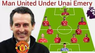 Amorim OUT !! ~ Manchester United Potential Line up with Unai Emery/Transfer Target Season 2024/2025