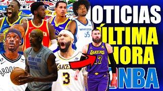 El NUEVO Kuminga  Davis  Valanciunas ??  Jimmy a Nets ¿?⏳ Draymond WWE  Etahan  ULTIMA HORA NBA