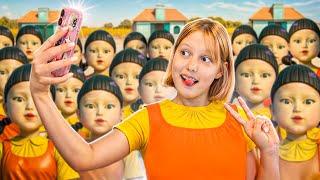 I turned into a Doll from the Squid Game | Amelka Karamelka Dark Stories 