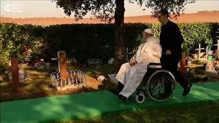 Pope visits graves of children and the unborn