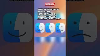 Intel Macs: The End of Support with macOS Tahoe #shorts #AppleSilicon