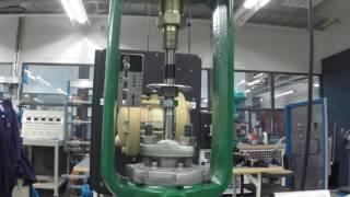 DVC 6010 on a Fisher 657 actuator installation and bench set