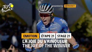 Winner's emotion - Stage 21 #TDF2022