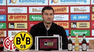 Pressekonferenz mit Sahin & Henriksen | Mainz 05 - BVB 3:1