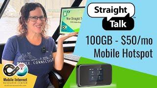 Straight Talk's New 100GB Mobile Hotspot Plan on Verizon for $50/mo (also for Tablets)